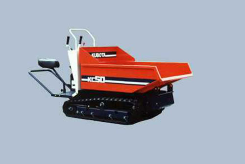 Muldenkipper mit Kettenantrieb Kubota KC-50 mieten Muldenkipper mit Kettenantrieb Kubota KC-50 mieten